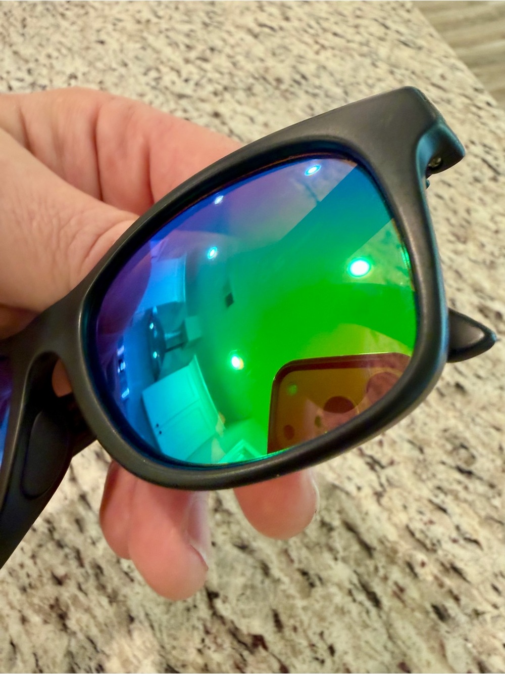Rheos Black Nylon Optics Polarized Sunglasses 100% UV Protection 00140 - Picture 15 of 16